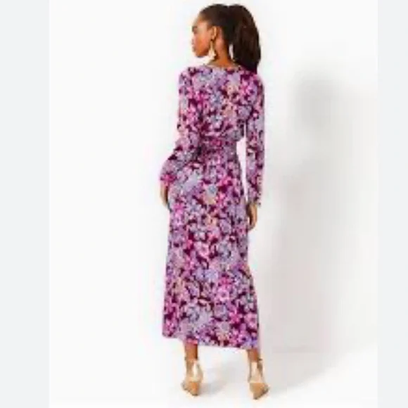 NWT Lilly Pulitzer LEOLYNN MAXI - TROPICAL WITH A TWIST size 12 - Picture 15 of 16